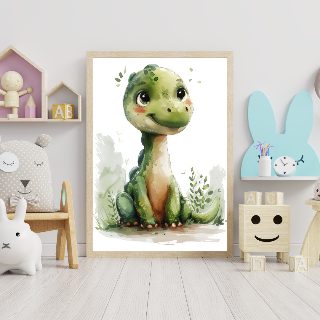 Dinosaur Plakat 12 - Børneplakat