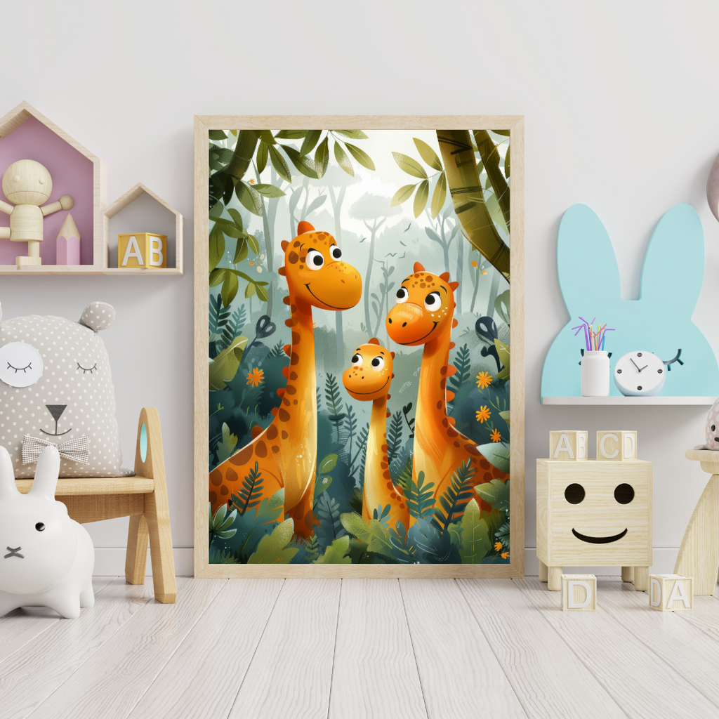 Dinosaur Plakat 8 - Børneplakat
