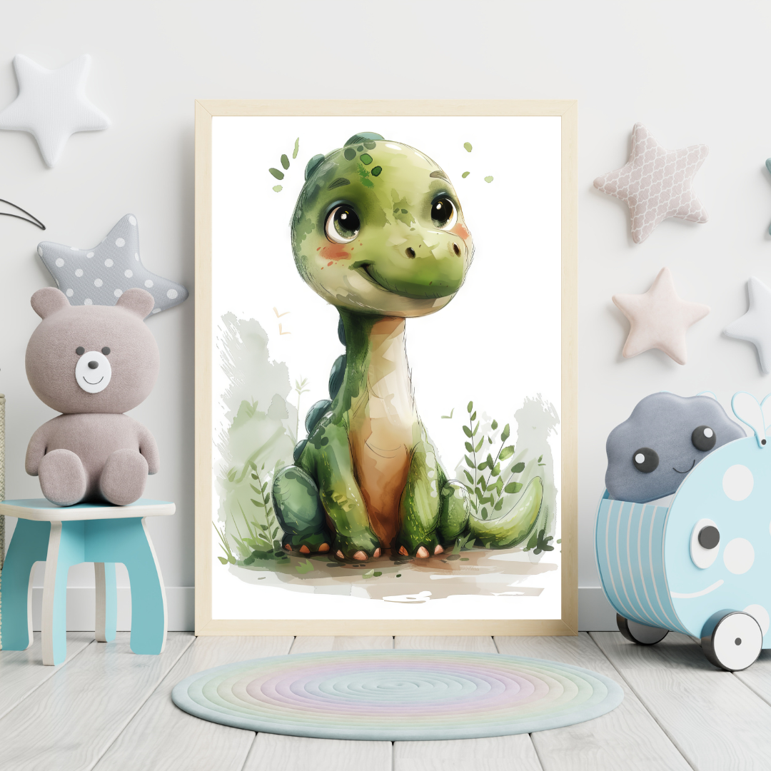 Dinosaur Plakat 12 - Børneplakat