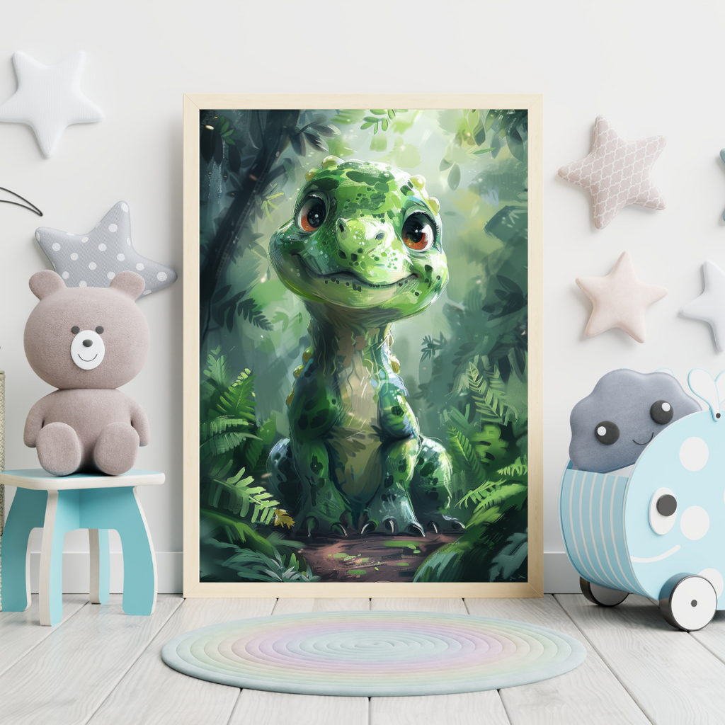 Dinosaur Plakat 14 - Børneplakat