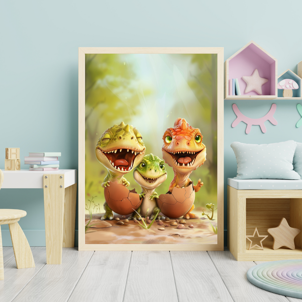 Dinosaur Plakat 9 - Børneplakat