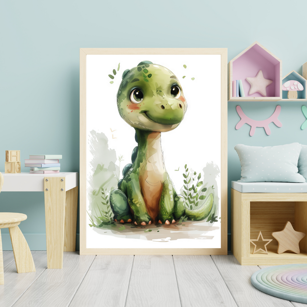 Dinosaur Plakat 12 - Børneplakat
