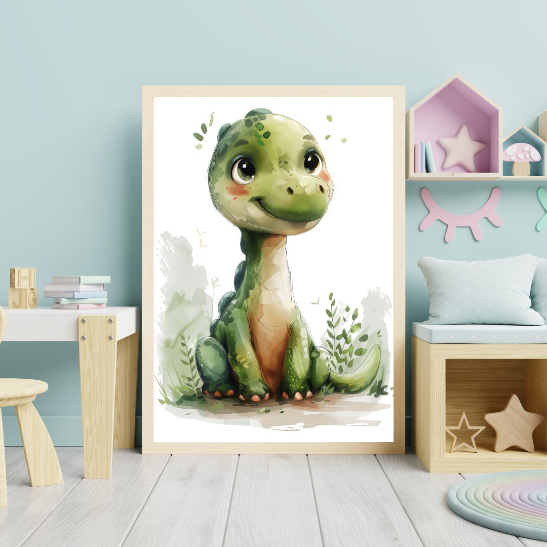 Dinosaur Plakat 12 - Børneplakat