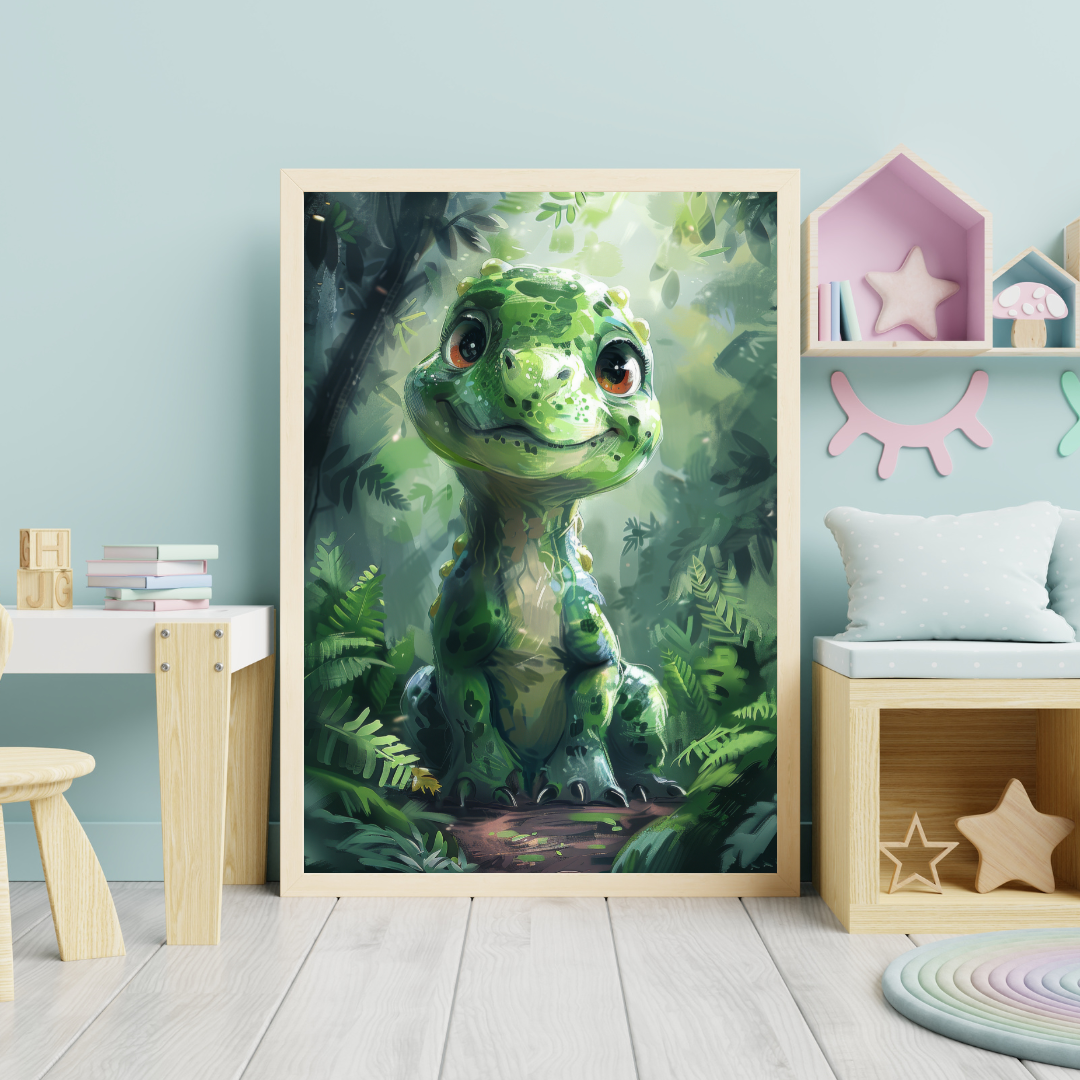 Dinosaur Plakat 14 - Børneplakat