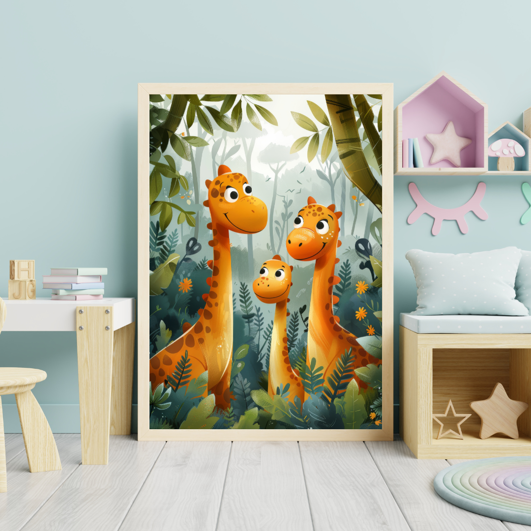 Dinosaur Plakat 8 - Børneplakat