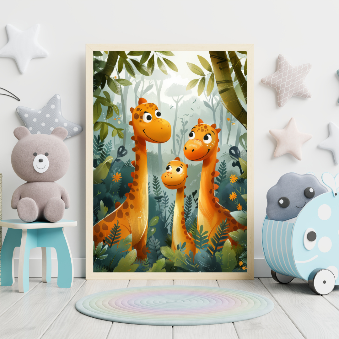 Dinosaur Plakat 8 - Børneplakat
