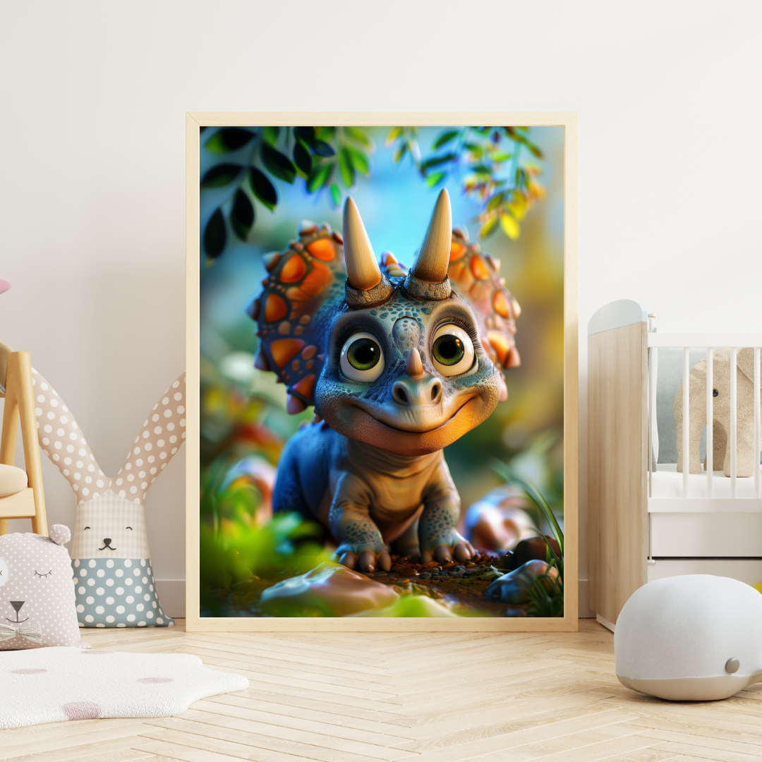 Dinosaur Plakat 22 - Børneplakat