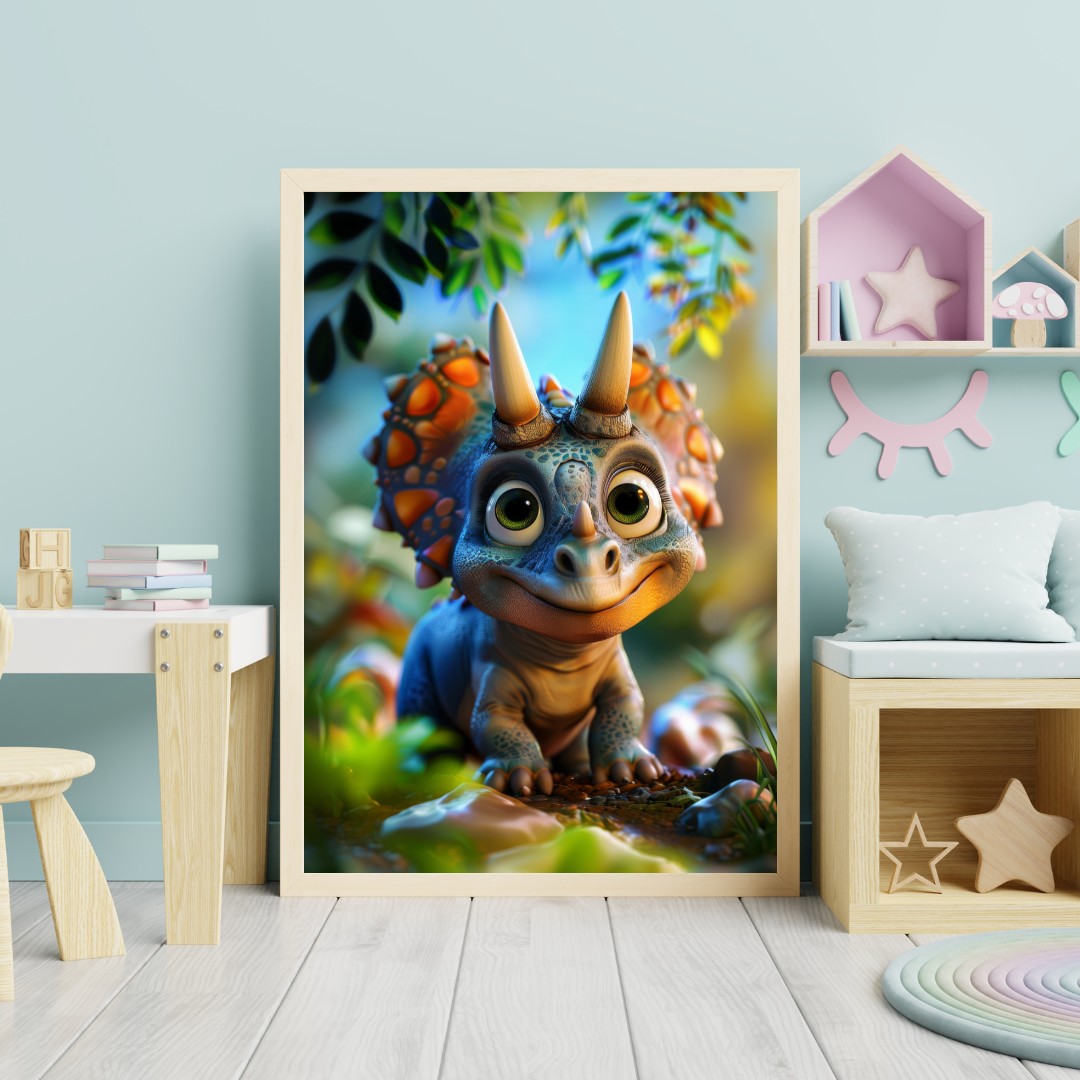 Dinosaur Plakat 22 - Børneplakat