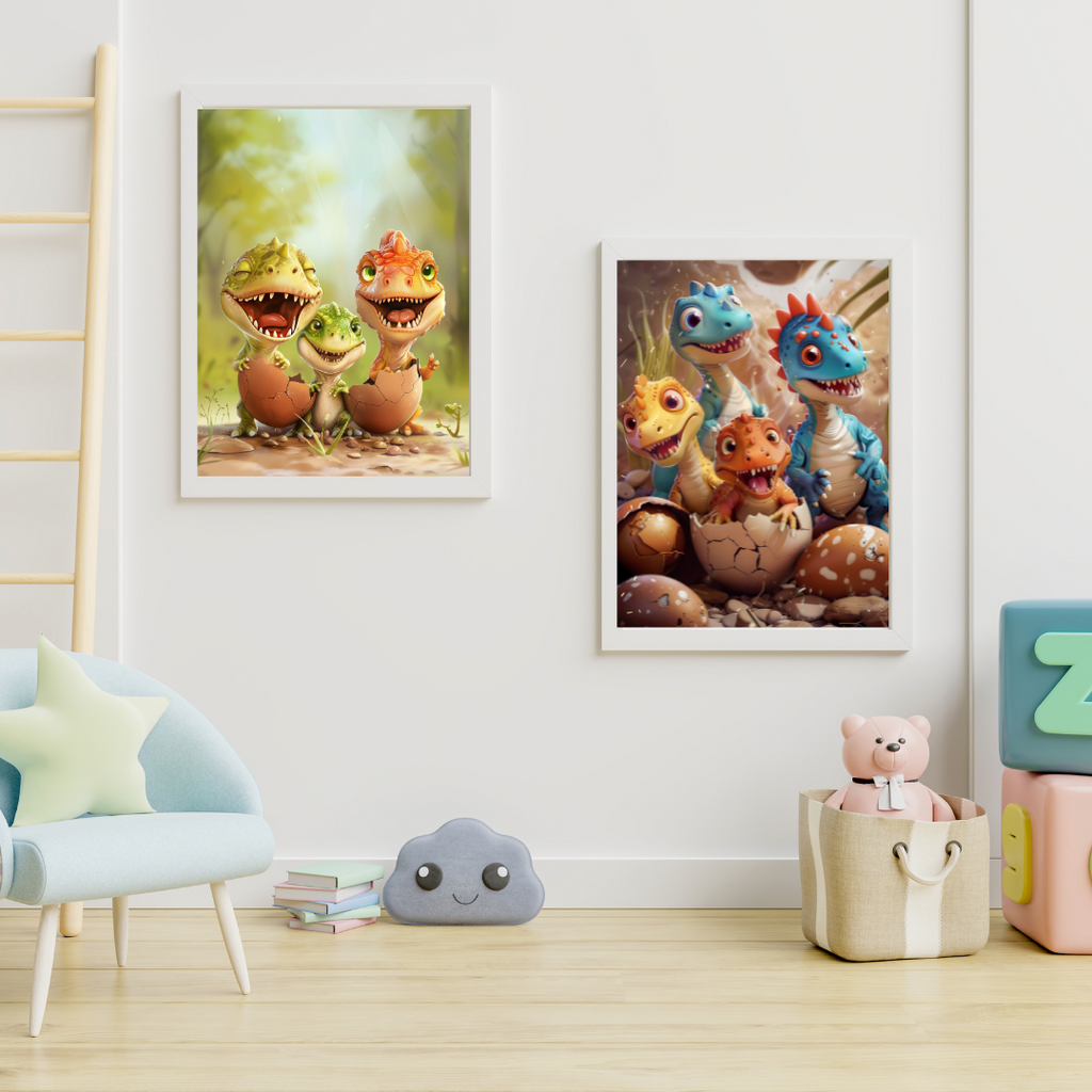 Dinosaur Plakat 9 - Børneplakat