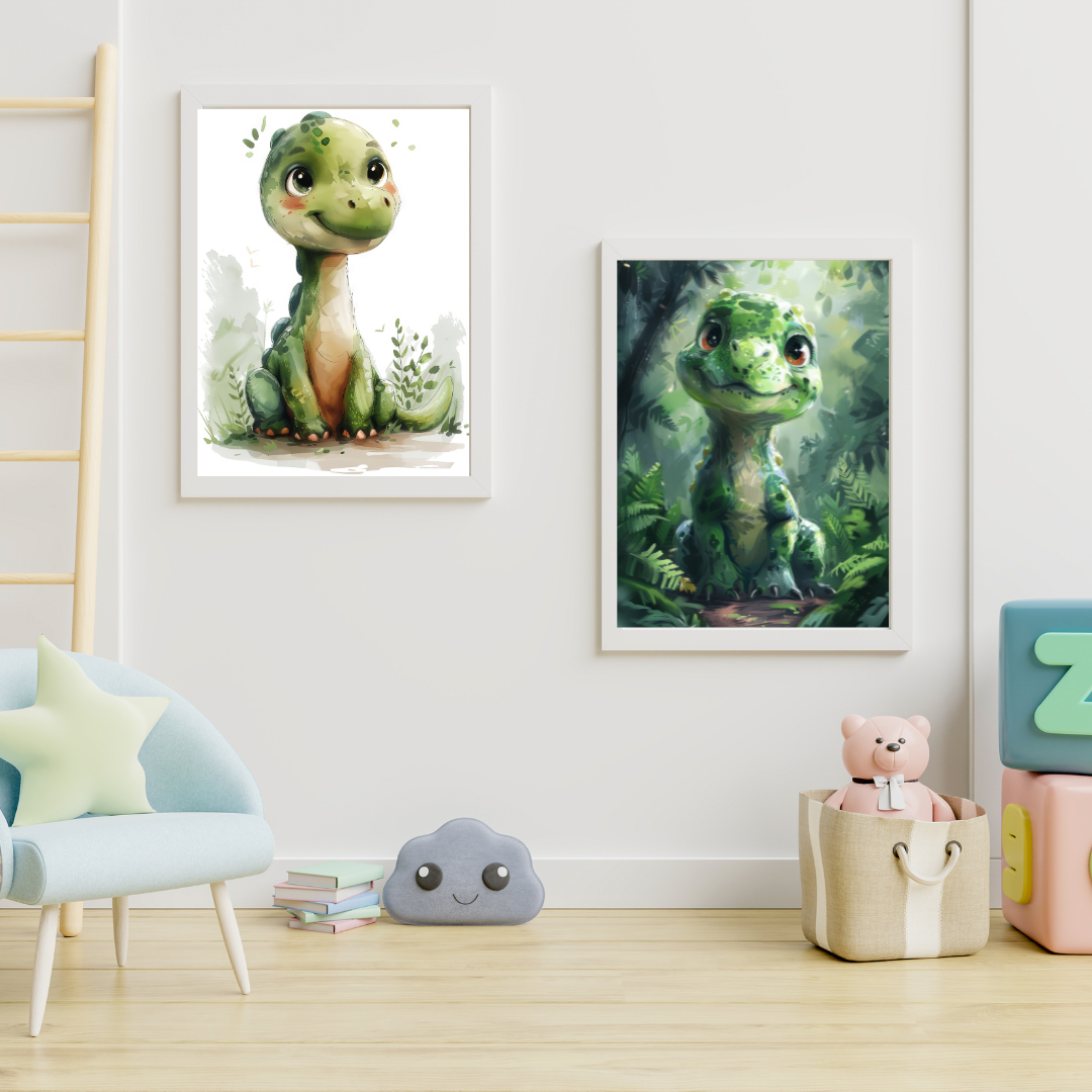 Dinosaur Plakat 12 - Børneplakat
