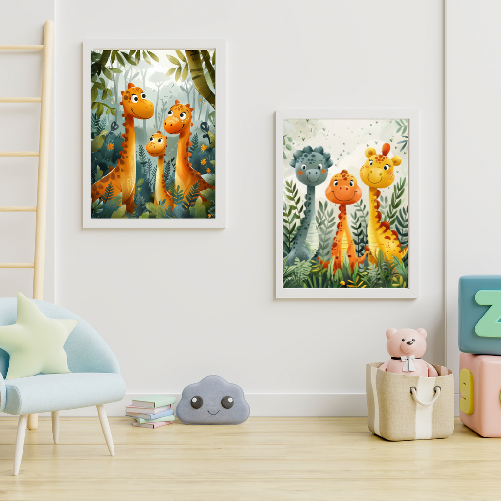 Dinosaur Plakat 8 - Børneplakat