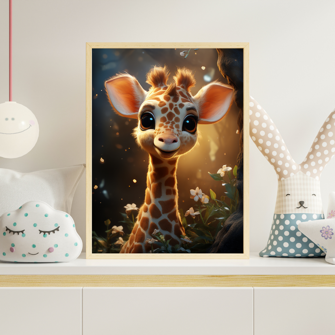 Girafunge Magi - Giraf Plakat 7
