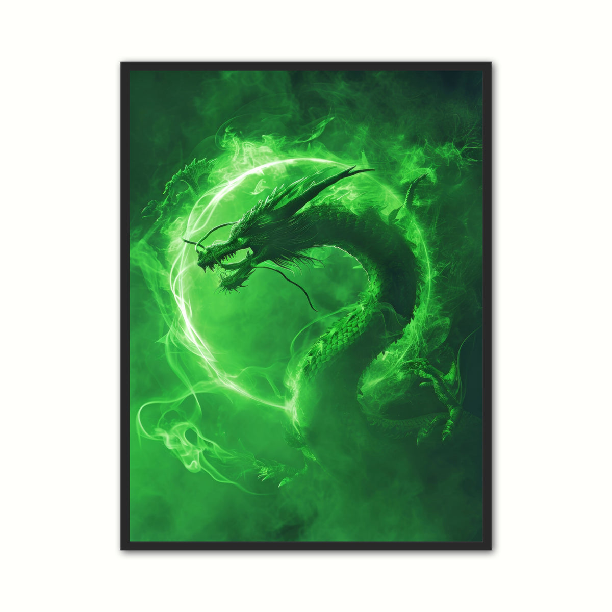 Grøn Drage Plakat 2
