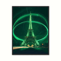 Eiffel Ring Blitz - Grøn plakat