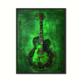 Grøn Guitar Plakat 1
