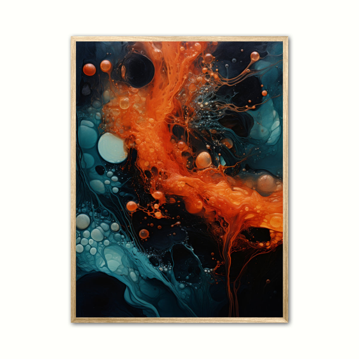 Mystical Mirage - Abstrakt Plakat