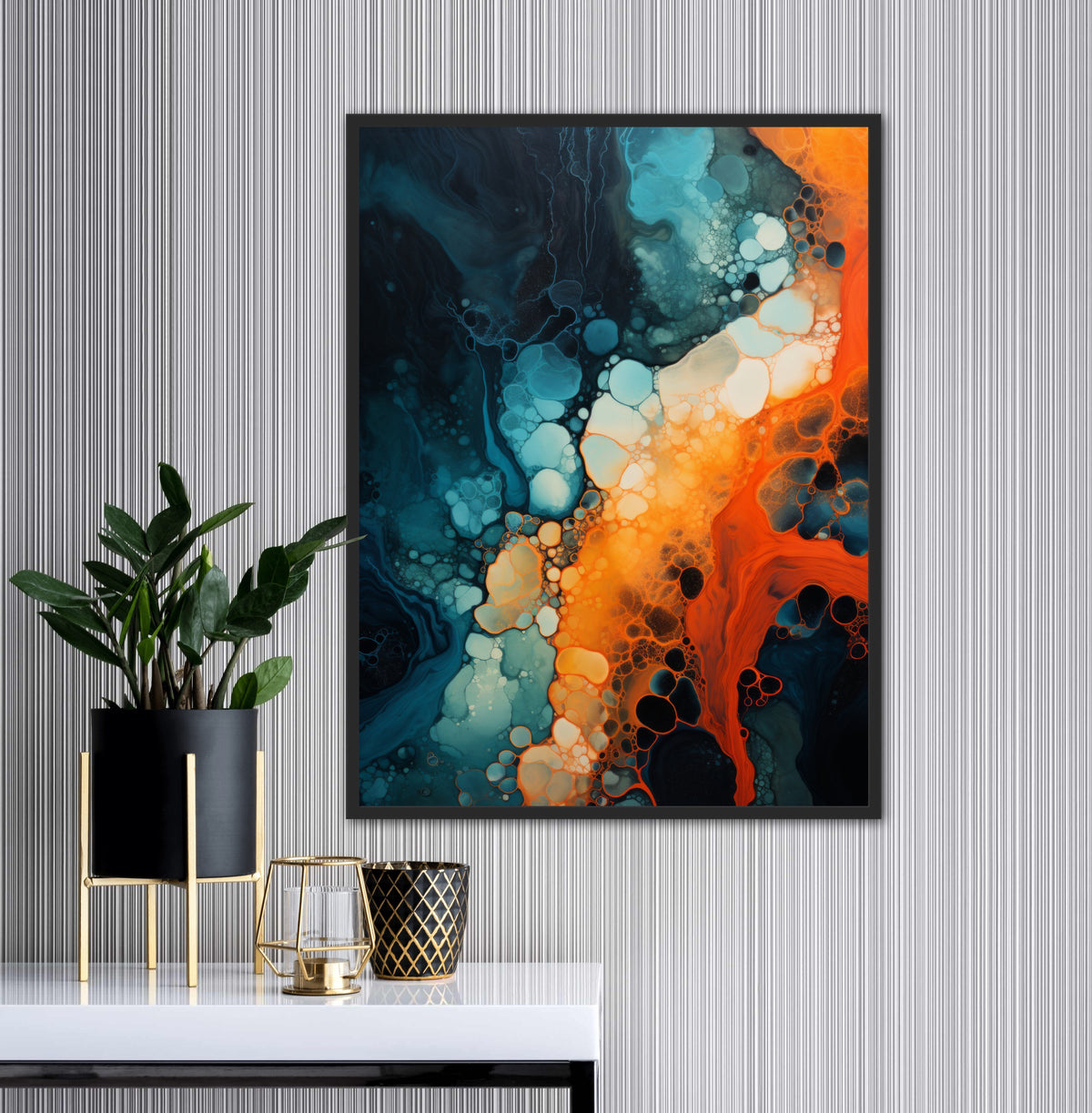 Otherworldly Spell - Abstrakt Plakat
