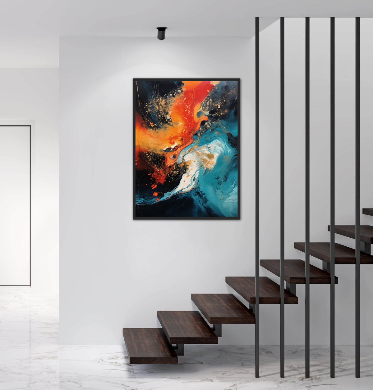Dreamscape Melody - Abstrakt Plakat