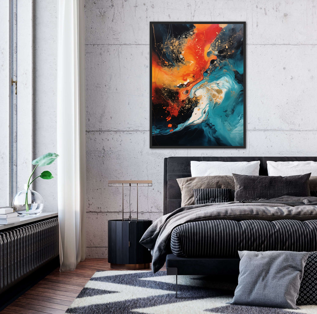 Dreamscape Melody - Abstrakt Plakat