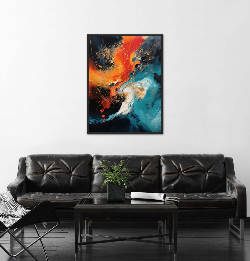 Dreamscape Melody - Abstrakt Plakat