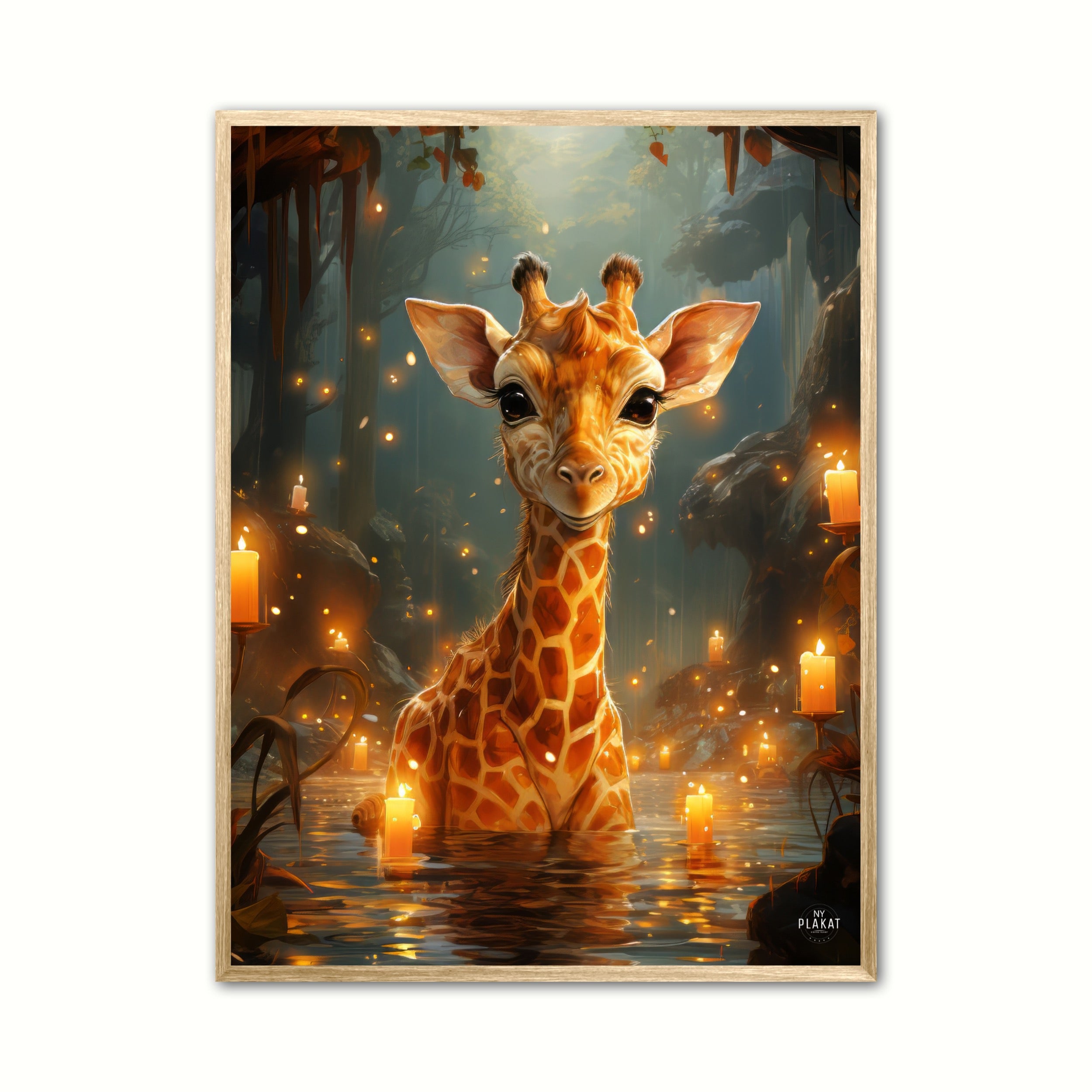 Giraffens Magiske Verden - Giraf Plakat 20