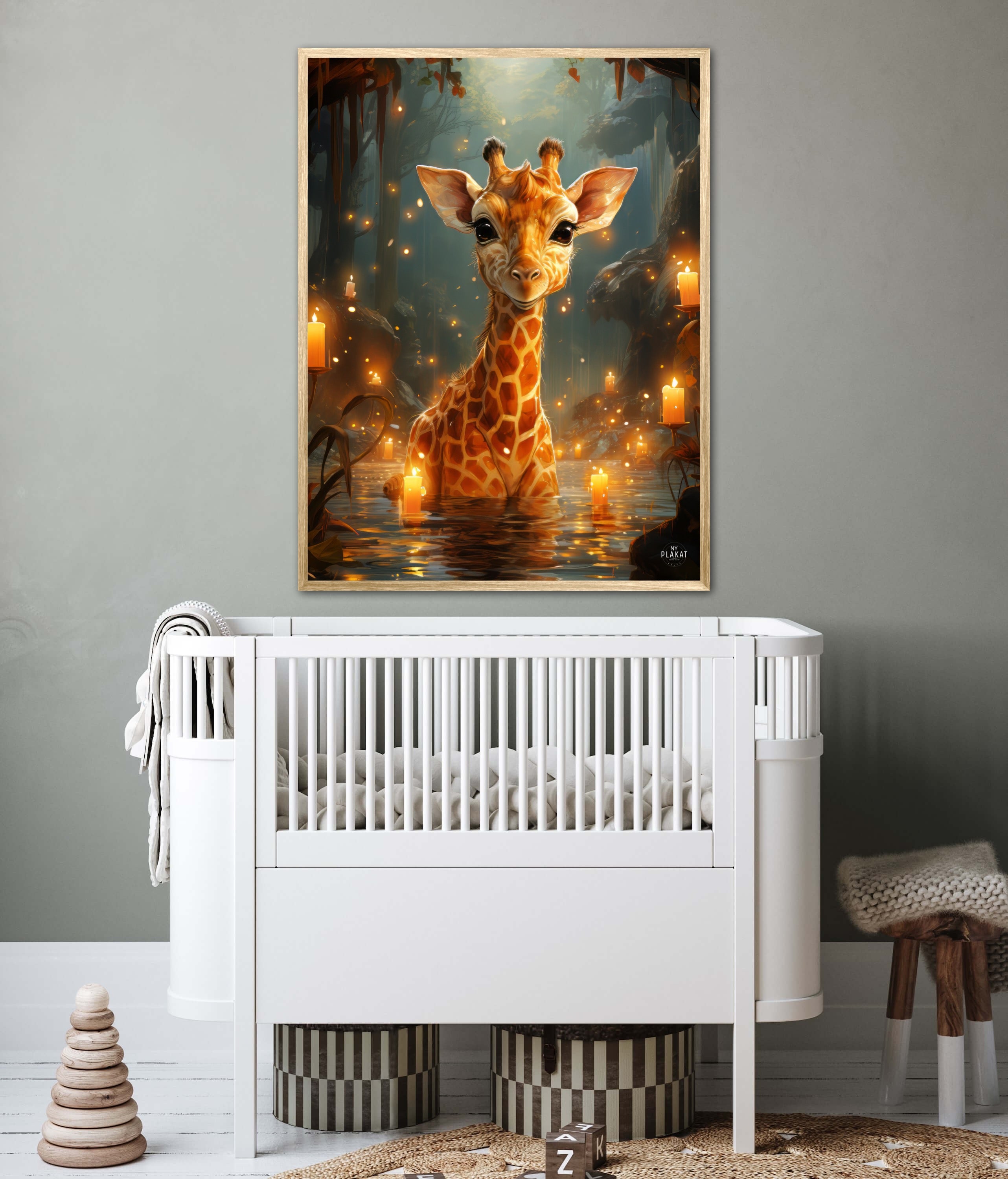 Giraffens Magiske Verden - Giraf Plakat 20