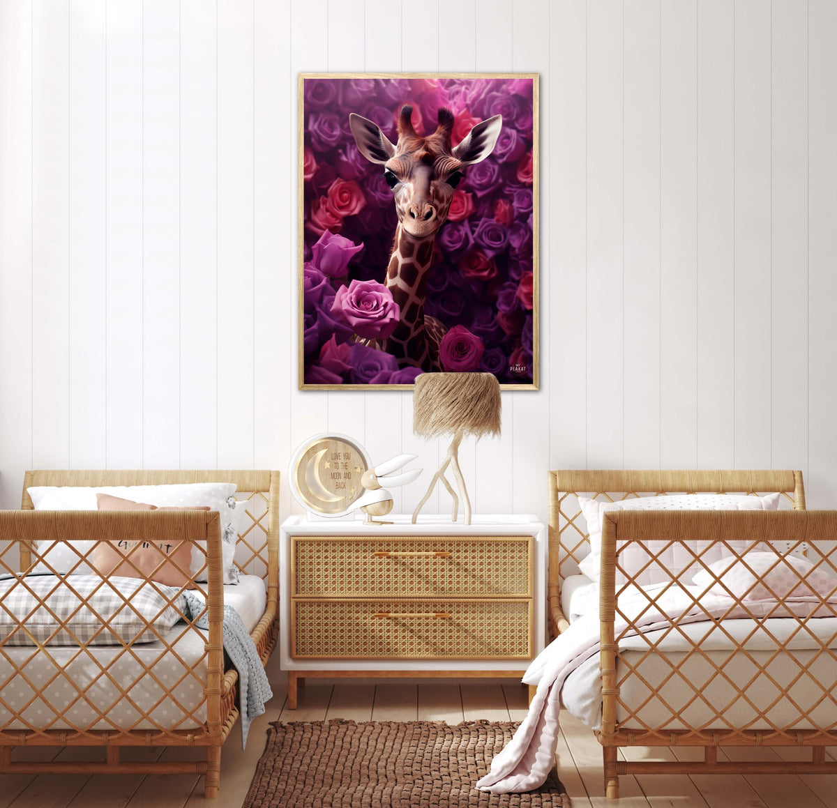 Giraffens Lilla Rosesymfoni - Giraf Plakat 24