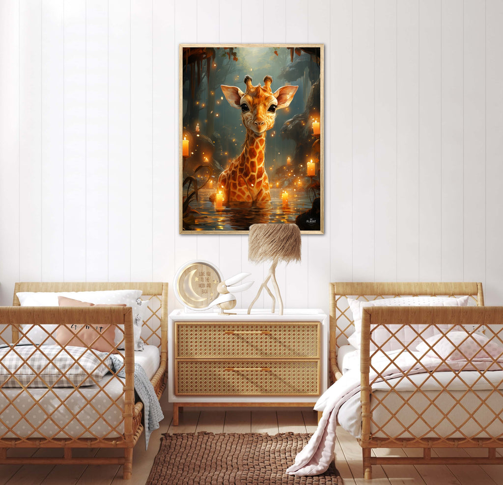 Giraffens Magiske Verden - Giraf Plakat 20