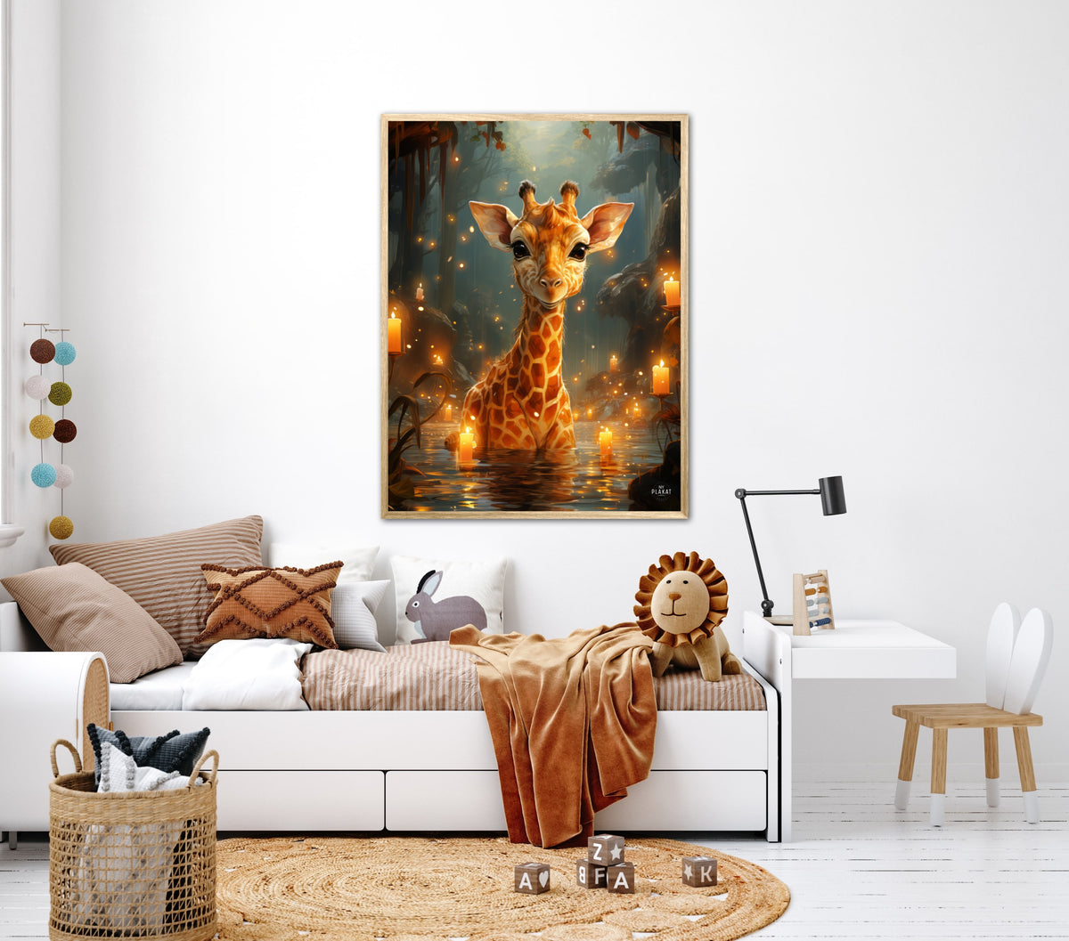Giraffens Magiske Verden - Giraf Plakat 20