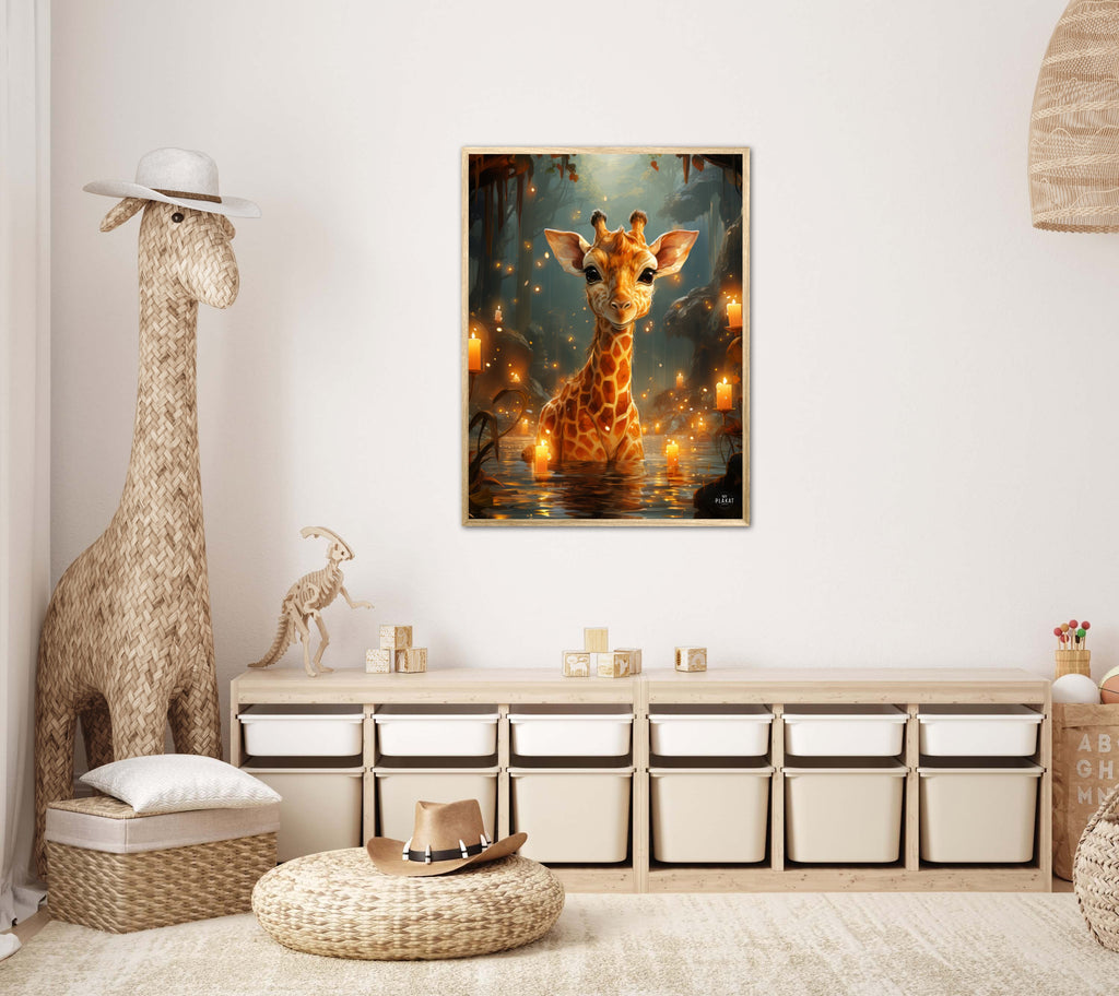 Giraffens Magiske Verden - Giraf Plakat 20