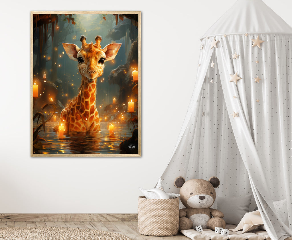 Giraffens Magiske Verden - Giraf Plakat 20