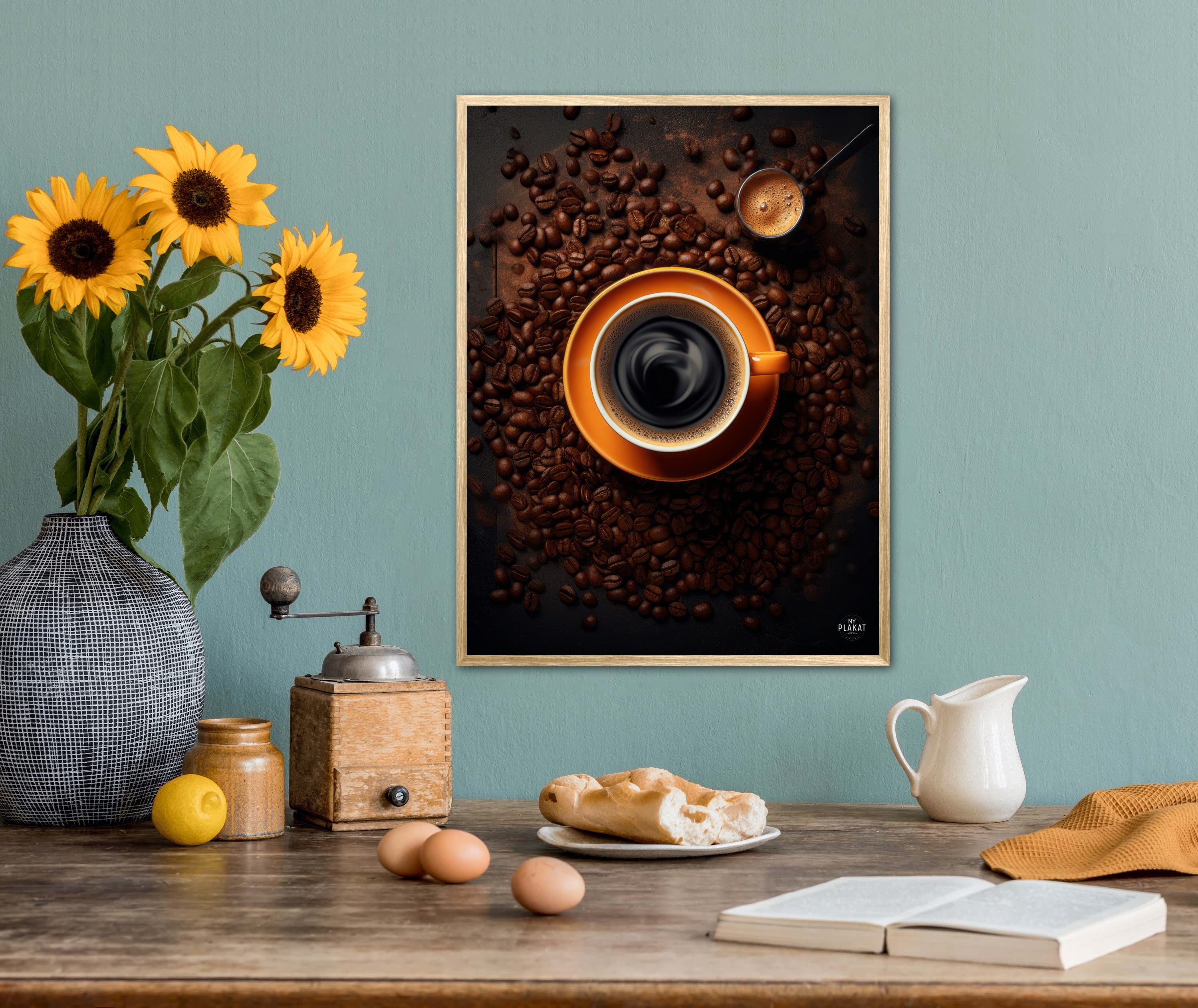 Coffee d'Orange plakat
