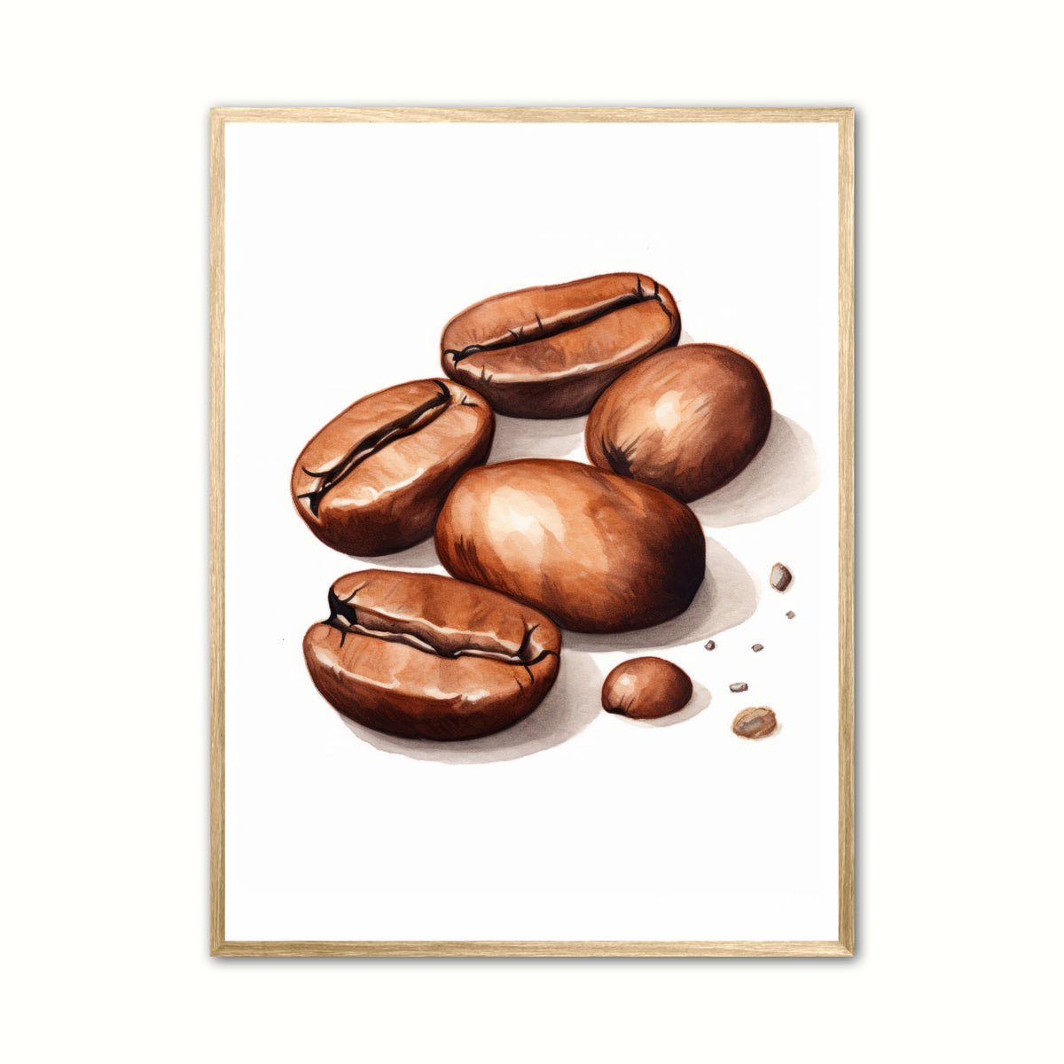 Kaffebønner - Plakat Nr. 6