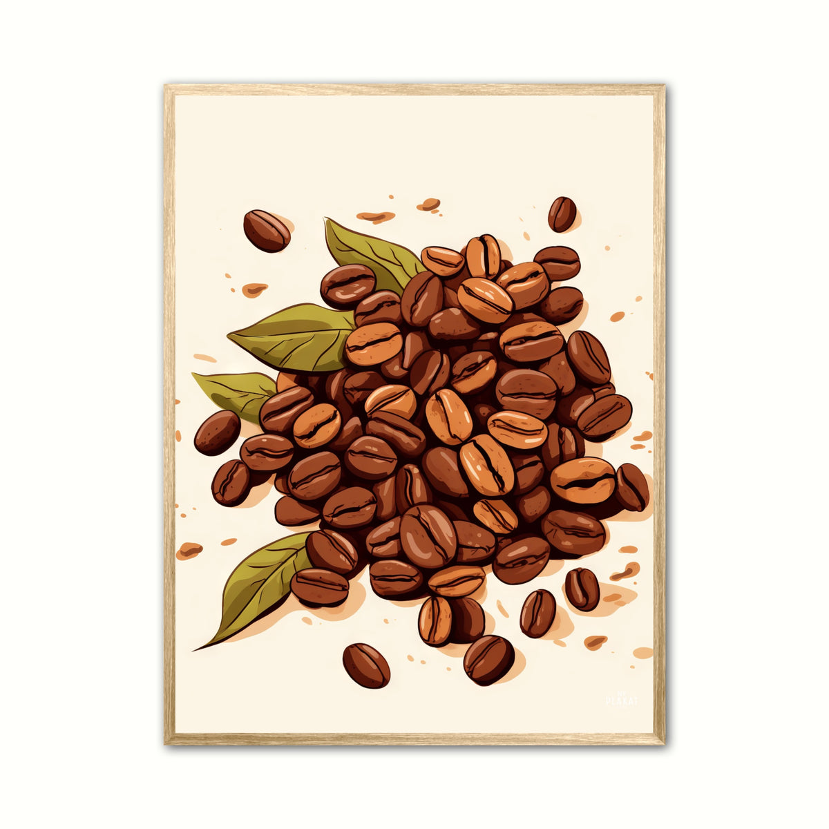 Kaffebønner - Plakat Nr. 8