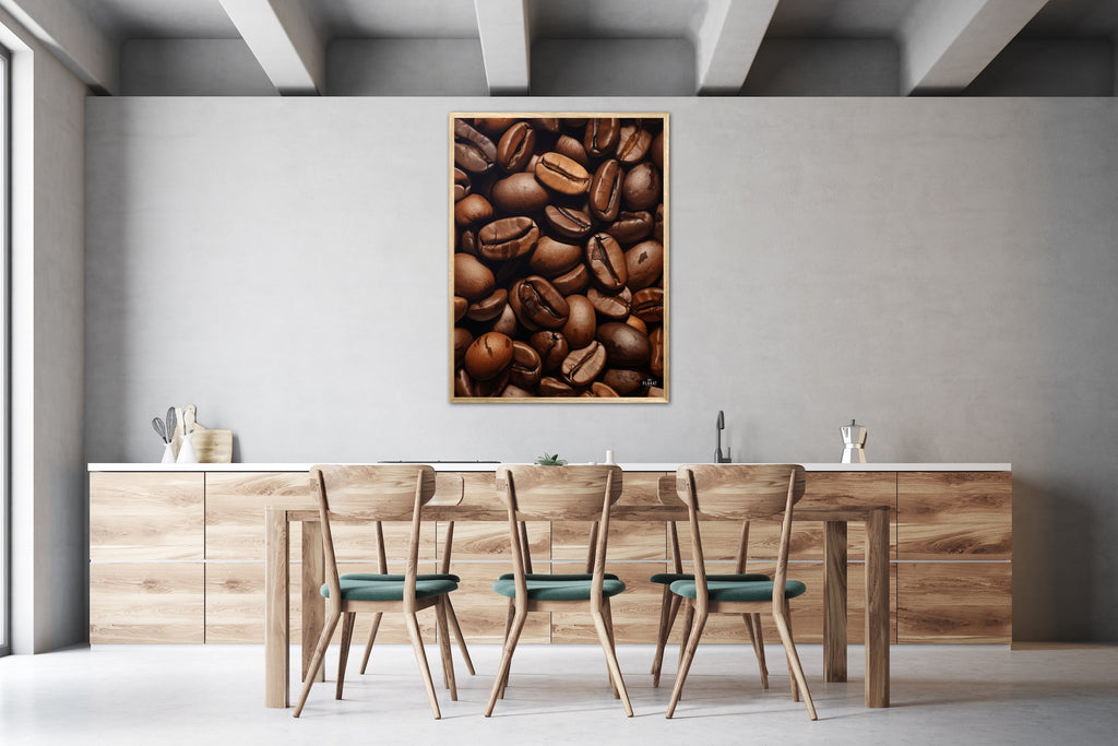 Kaffebønner - Plakat Nr. 2