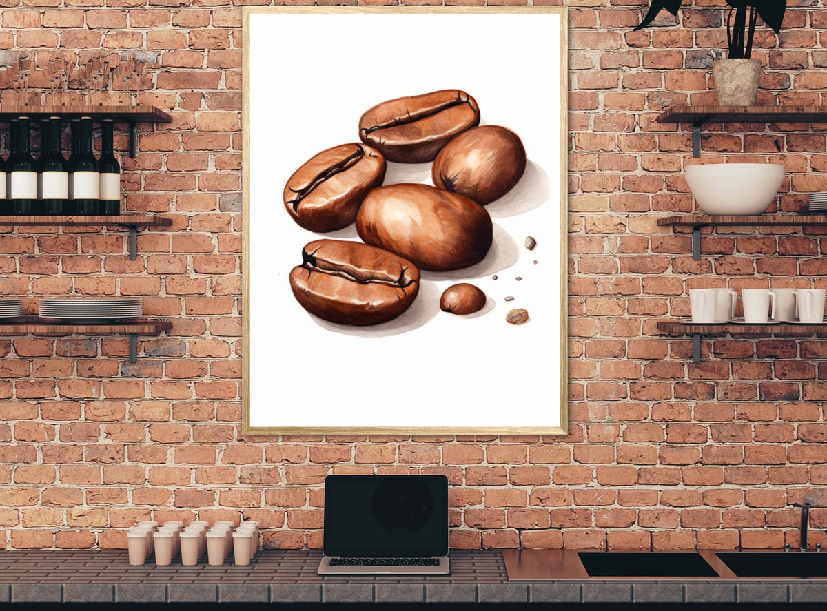 Kaffebønner - Plakat Nr. 6