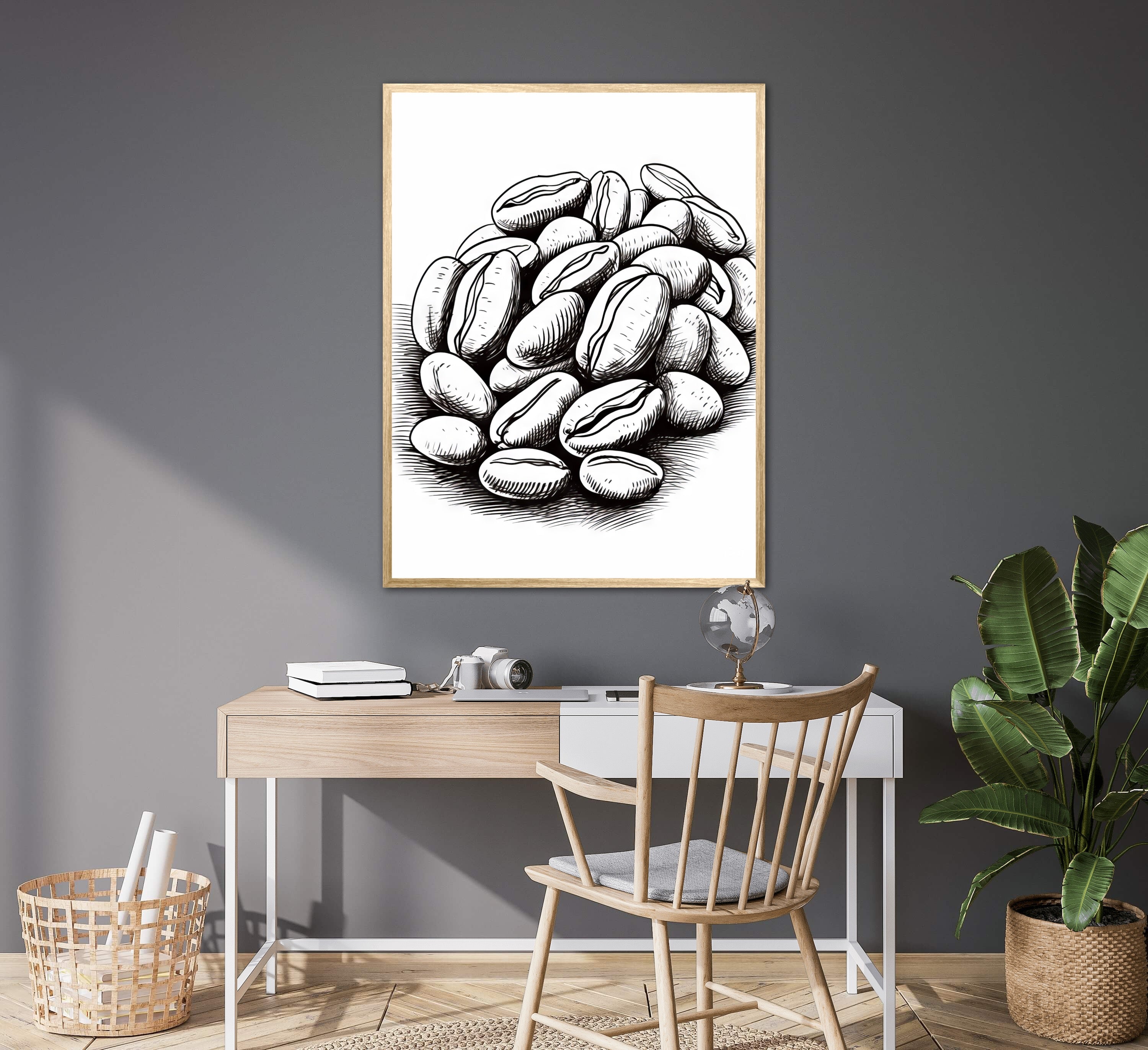 Kaffebønner - Plakat Nr. 5
