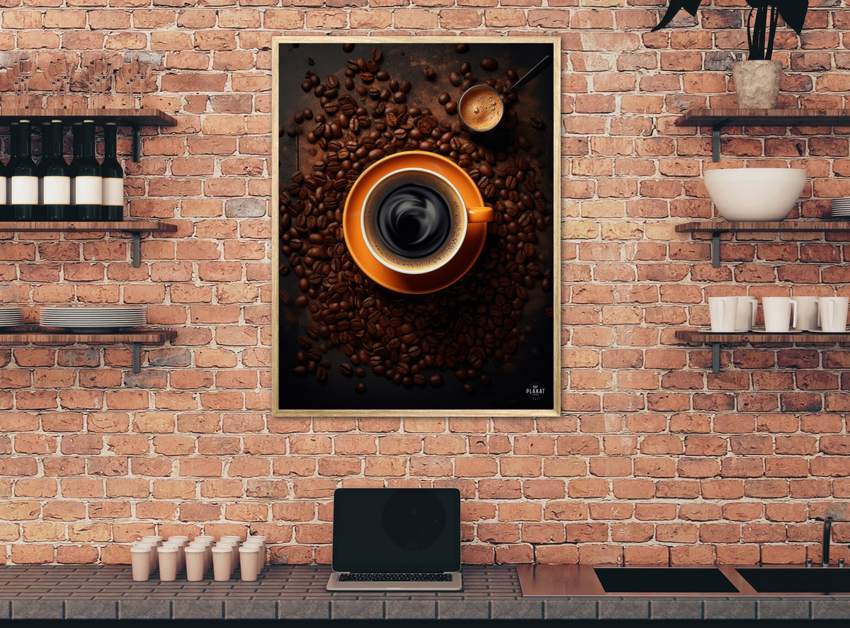 Coffee d'Orange plakat