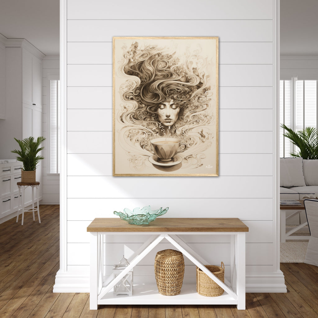 Selvforkælelse med kaffe plakat Nr. 3