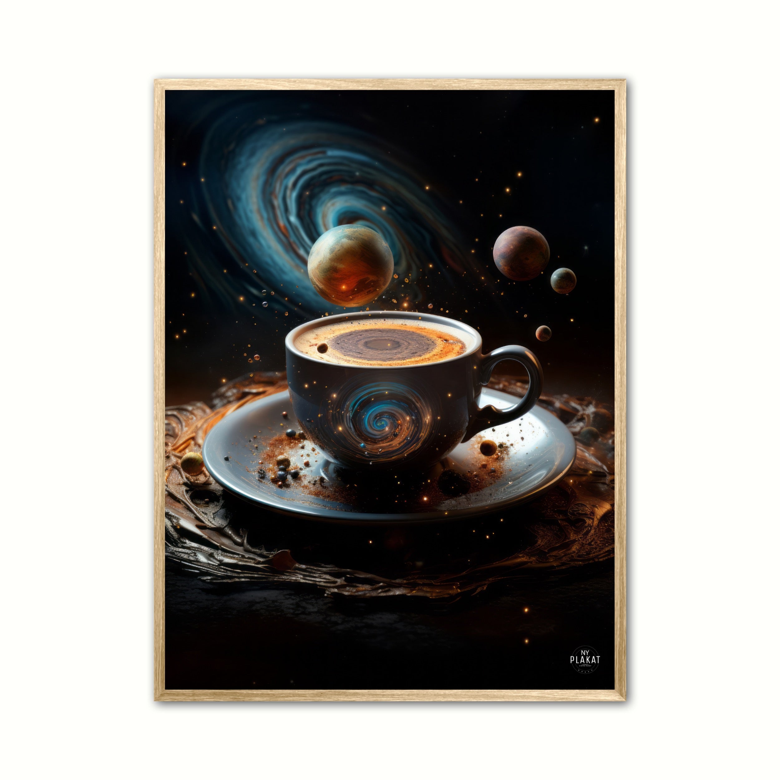 Kaffe Galaktika plakat