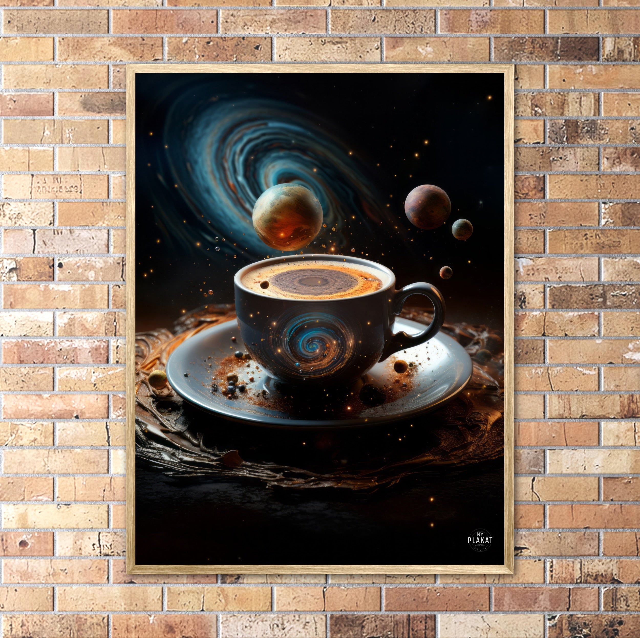 Kaffe Galaktika plakat