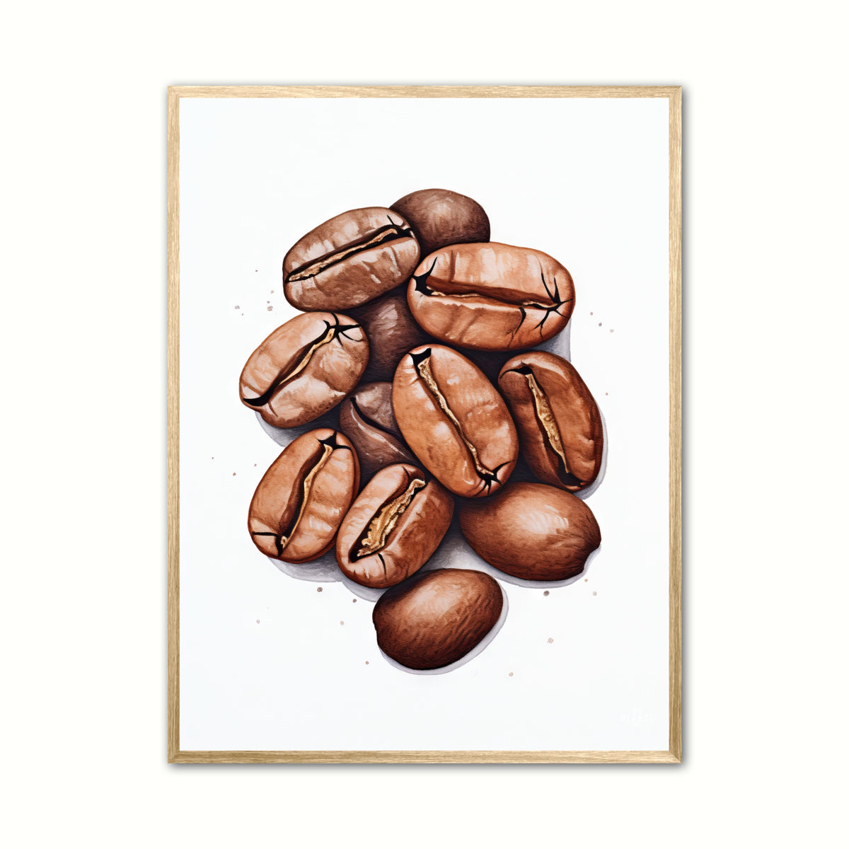 Kaffebønner - Plakat Nr. 7