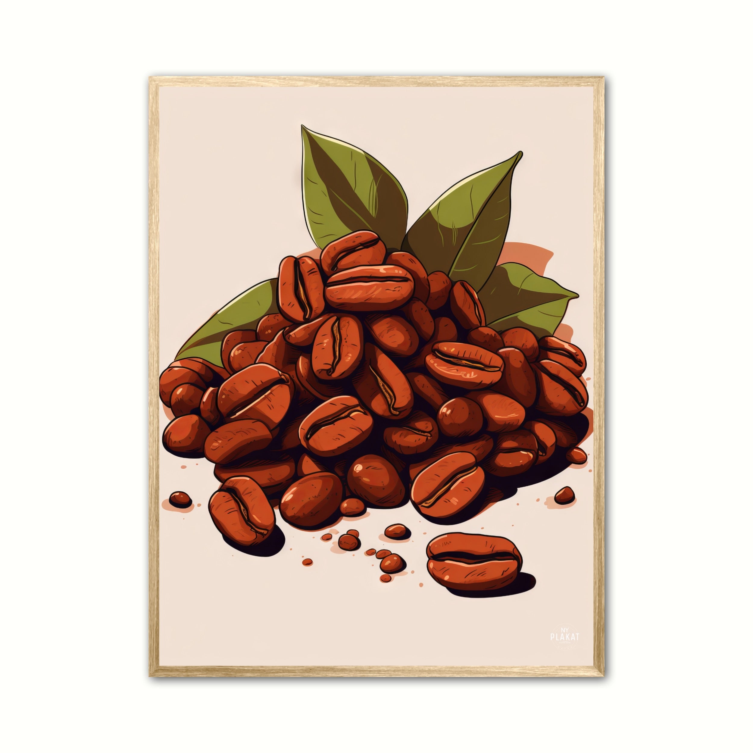 Kaffebønner - Plakat Nr. 9