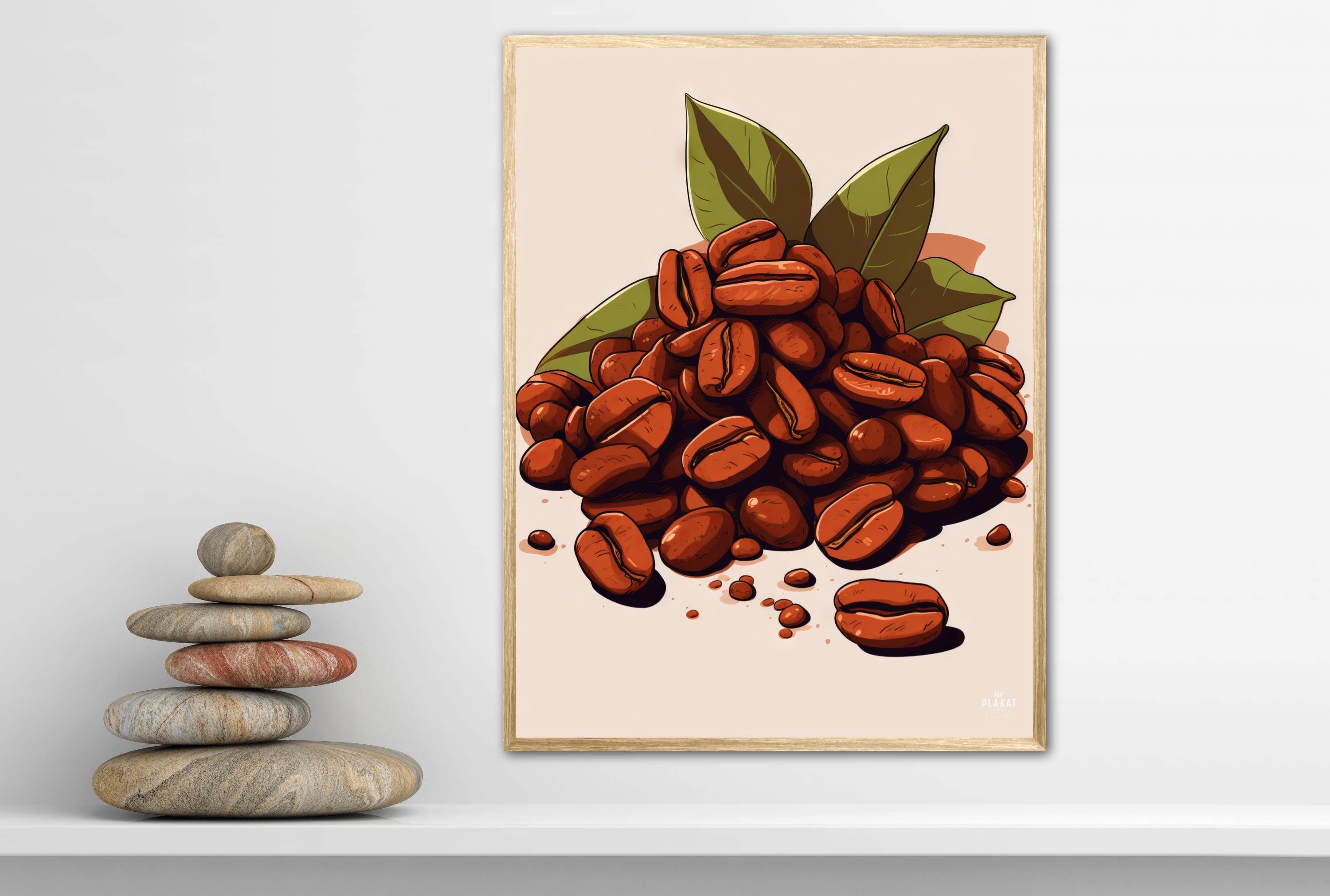 Kaffebønner - Plakat Nr. 9