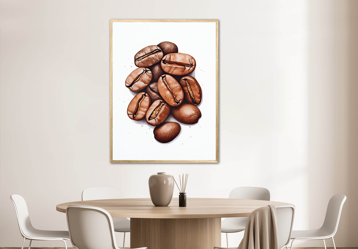 Kaffebønner - Plakat Nr. 7