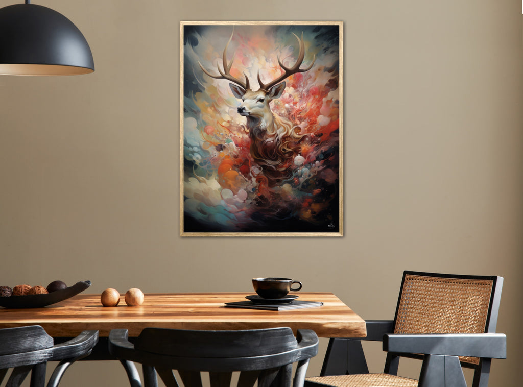 Stag's Vivid Dreamscape - Plakat