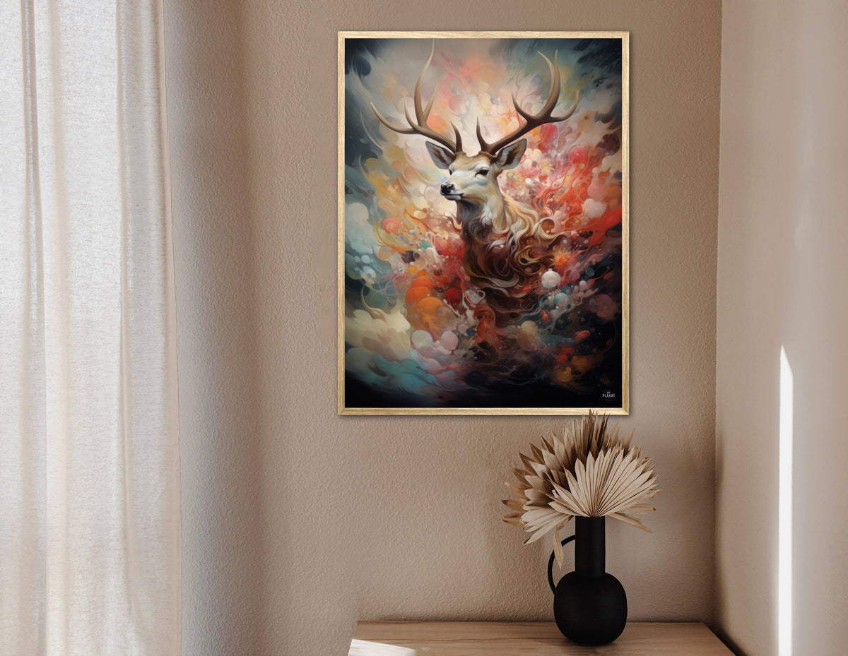 Stag's Vivid Dreamscape - Plakat