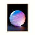 Regnbue Fluorit Nr. 15 - Krystal plakat
