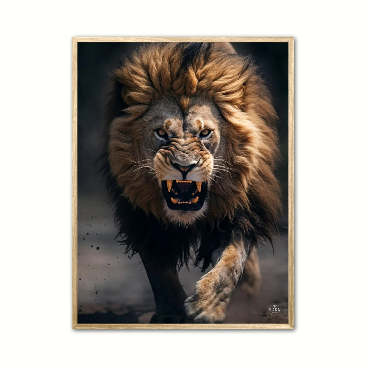 Løve plakat 10 - Wild Life