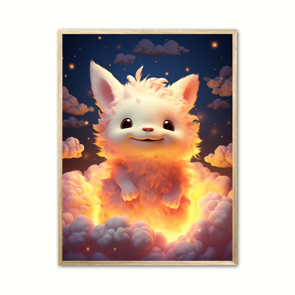 Skyfnugget - Børneplakat